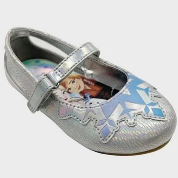 Toddler Girl’s Frozen Ballet Sandal Shoes - Picture 1 of 2